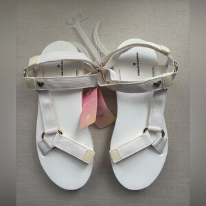 Stoney Clover Lane x Target Women’s White Platform Sandals size 8